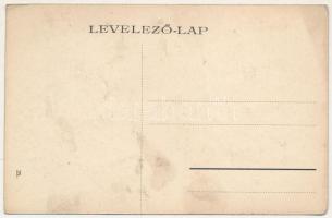 Temesvár, Timisoara; Belváros, Szent György tér, villamosok, Palagyi József üzlete, Országos Korona ...