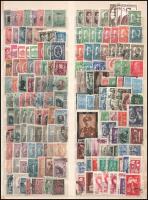 Bulgária összeállítás a kezdetektől 1993-ig, benne teljes sorok, 2 db A/4 berakólap mindkét oldalán