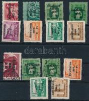 1952-1960 14 db Meghatalmazás-érvényes bélyeg / 14 Authorisation and valid stamps