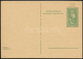 1939 Magyar-ruszin kétnyelvű használatlan 6f díjjegyes levelezőlap / Bilingual PS-card, unused