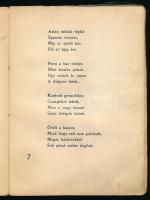 Lovászy Károly: Pesti versek. - - tollából. Bp., [1911], Dick Manó, 7-62 p. Borító nélkül, viseltes ...