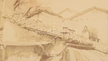 cca 1900 Biskra, Algéria, kartonra kasírozott, feliratozott fotó, 21×27 cm