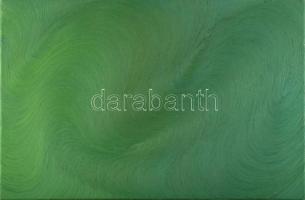 Bernát András (1957-): Objektum No. 232., 2001. Olaj, vászon, jelzett a hátoldalán. Proveniencia: vásárlás a művésztől. 40×60 cm