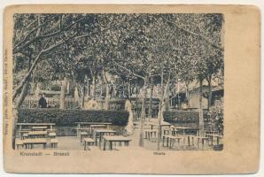 Brassó, Kronstadt, Brasov; Warte / Magas pihenő vendéglő, étterem és szálloda. Julius Müller utóda kiadása / inn, restaurant and hotel (kopott sarkak / worn corners)