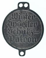 Német Harmadik Birodalom DN(~1940) "ULLR / A Téli Sportolók Védőszentje" kétoldalas, részb...