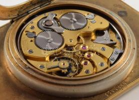 Longines art deco ébresztőóra. Kézi felhúzós, Cal 1965 szerkezet, működik 8x6 cm 4035335 sorszám. Eg...