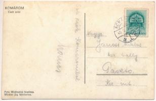 1940 Komárom, Komárno; cseh erőd (betonbunker). Foto Wojtowicz kiadása / Czech fortress (concrete bu...