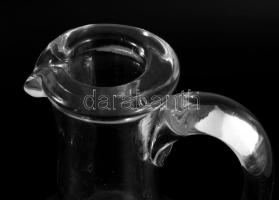 Braun likőrös üveg, jelzett, hibátlan, m: 30,5 cm