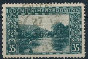 1906 35H bélyeg 12:12:12:9 vegyes fogazással