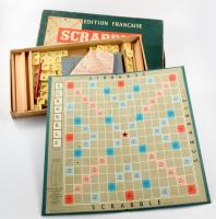 Scrabble francia kiadás társásjáték eredeti dobozában
