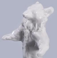 Kerényi Jenő (1908-1975) medve, MÁzas kerámia, j.n. hibátlan 19 cm