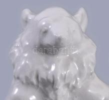 Kerényi Jenő (1908-1975) medve, MÁzas kerámia, j.n. hibátlan 19 cm