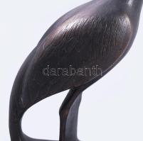 Carlos Garcia Muela (1936-2016) Túzok. Bronz, jelzett. 22 cm