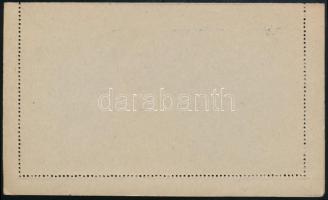 SHS 1918 Felülnyomott díjjegyes zárt levelezőlap, használatlan / Unused PS-card
Signed: Bodor