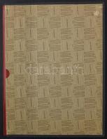 1978-1989 Szépen kezelt postatiszta gyűjtemény, első kézből, 12 fekete lapos nagyalakú (26 x 36 cm) ...