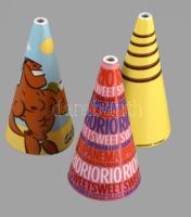 3 db Ipanema Ritzenhof cukor és sószóró. Matricás, jelzett, hibátlan 15 cm