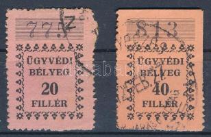 2 klf ügyvédi bélyeg