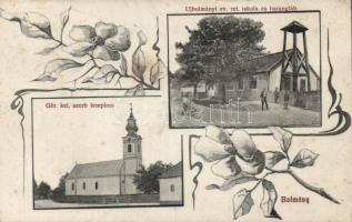 Bolmány Serbian church and Protestant school