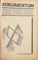 1926-1927 Dokumentum. Művészeti és társadalmi beszámoló. Szerk. Kassák Lajos. 1.-5 sz. (Teljes folya...