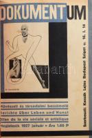 1926-1927 Dokumentum. Művészeti és társadalmi beszámoló. Szerk. Kassák Lajos. 1.-5 sz. (Teljes folya...