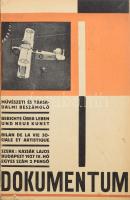 1926-1927 Dokumentum. Művészeti és társadalmi beszámoló. Szerk. Kassák Lajos. 1.-5 sz. (Teljes folya...