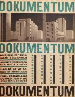 1926-1927 Dokumentum. Művészeti és társadalmi beszámoló. Szerk. Kassák Lajos. 1.-5 sz. (Teljes folya...
