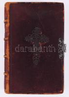 Heilige Anklange. Pesth, 1859, Müller's Witwe und Sohn, 470p. Litográflt illusztrációkkal. Aranyozott bordás bőrkötés, aranyozott lapélekkel, hiányos fém kapoccsal