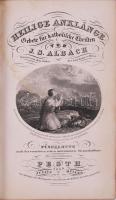 Heilige Anklange. Pesth, 1859, Müller's Witwe und Sohn, 470p. Litográflt illusztrációkkal. Aran...