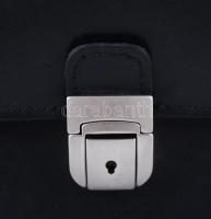 Monarchy bőr aktatáska, jó állapotban, 26x34 cm