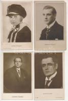 7 db RÉGI külföldi színész képeslap / 7 pre-1945 foreign actors postcards