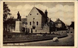 1953 Tata-Tóváros, Hősök szobra. Lindberg Adolf kiadása (EB)