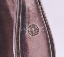 2 darab Berndorf cukorfogó, jelzett, h: 14-17 cm