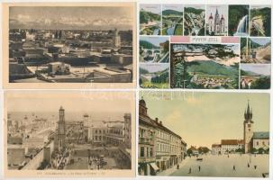 30 db RÉGI külföldi város képeslap / 30 pre-1945 foreign town postcards
