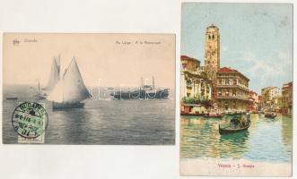 30 db RÉGI külföldi város képeslap / 30 pre-1945 foreign town postcards