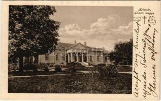 Kelemér, Putnoky kastély, kúria. Szénásy kiadása (EK)