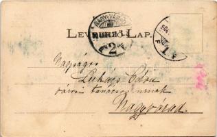 1904 Munkács, Mukacheve, Mukacevo; Állami főgimnázium. Bertsik Emil kiadása / grammar school (fl)