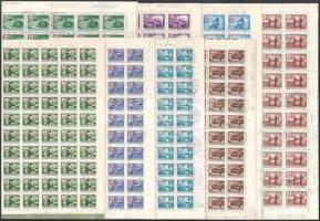 1973 Képes portó (I.) sor teljes hajtott ívekben duplán (20.000)