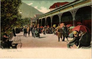 Merano, Meran (Südtirol); Wandelhalle / market