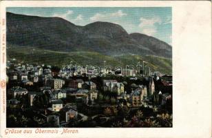 Merano, Meran (Südtirol); Obermais. L. Fränzl, Loius Glaser / view (EK)