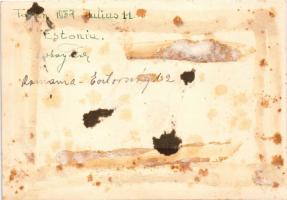 1937 Románia - Észtország, 1:2, labdarúgó mérkőzés, focisták, csoportkép / Romania - Estonia footbal...