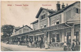Hőlak-Trencsénteplic, Hőlak, Trencséntepla, Trencsén-Tepla, Trencianske Teplá, Trencianska Teplá-Teplice; vasútállomás / railway station (r)