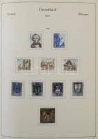 Németország - Berlin 1980-1990 Gyűjtemény előnyomott albumban, részben filázva