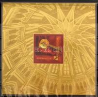 2013 Országház Jogar arany nyomat / special block