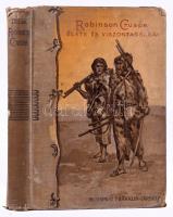 Defoe Dániel: Robinson Crusoe élete és viszontagságai. Átdolgozta Gaal Mózes. Paget Walter rajzaival. Bp.,é.n.,Franklin. 312p. Hetedik kiadás. Kiadói illusztrált félvászon-kötés, kopott borítóval, címkép kijár.
