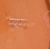 Steinbach Sándor (1903-1977) Mezőtúr: Fali dísztál. Jelzett, hibátlan, d: 38,5 cm