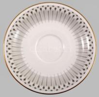 Vohsntrauss mid-century 8 személyes reggeliző készlet, csészék alátéttel és desszertes tányérok. Jel...