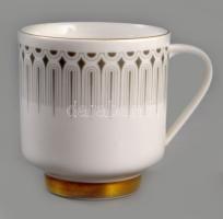 Vohsntrauss mid-century 8 személyes reggeliző készlet, csészék alátéttel és desszertes tányérok. Jel...