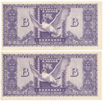 1946. 10.000.000BP (2x) T:AU
Adamo P38; Krause P#135