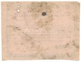 1849. Eger 5kr T:VG fo., ly.
Hungary / Eger 1849. 5 Krajczár C:VG spotted, with holes