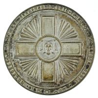 Szovjetunió 1964. "A Moszkvai Teológiai Akadémia 150. újraszervezésének- és fennállásának évfordulója - Szentháromság-Szergij-kolostor / 1814-1964" kétoldalas, ezüstözött fém emlékérem (52mm) T:VF, ezüstözés kopás Soviet Union 1964. "150th anniversary of the reorganization and existence of the Moscow Theological Academy - Trinity-Sergius Monastery / 1814-1964" two-sided, silver-plated metal commemorative medallion (52mm) C:VF, silver-plated worn